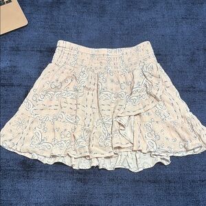 Floral Beige Skirt
